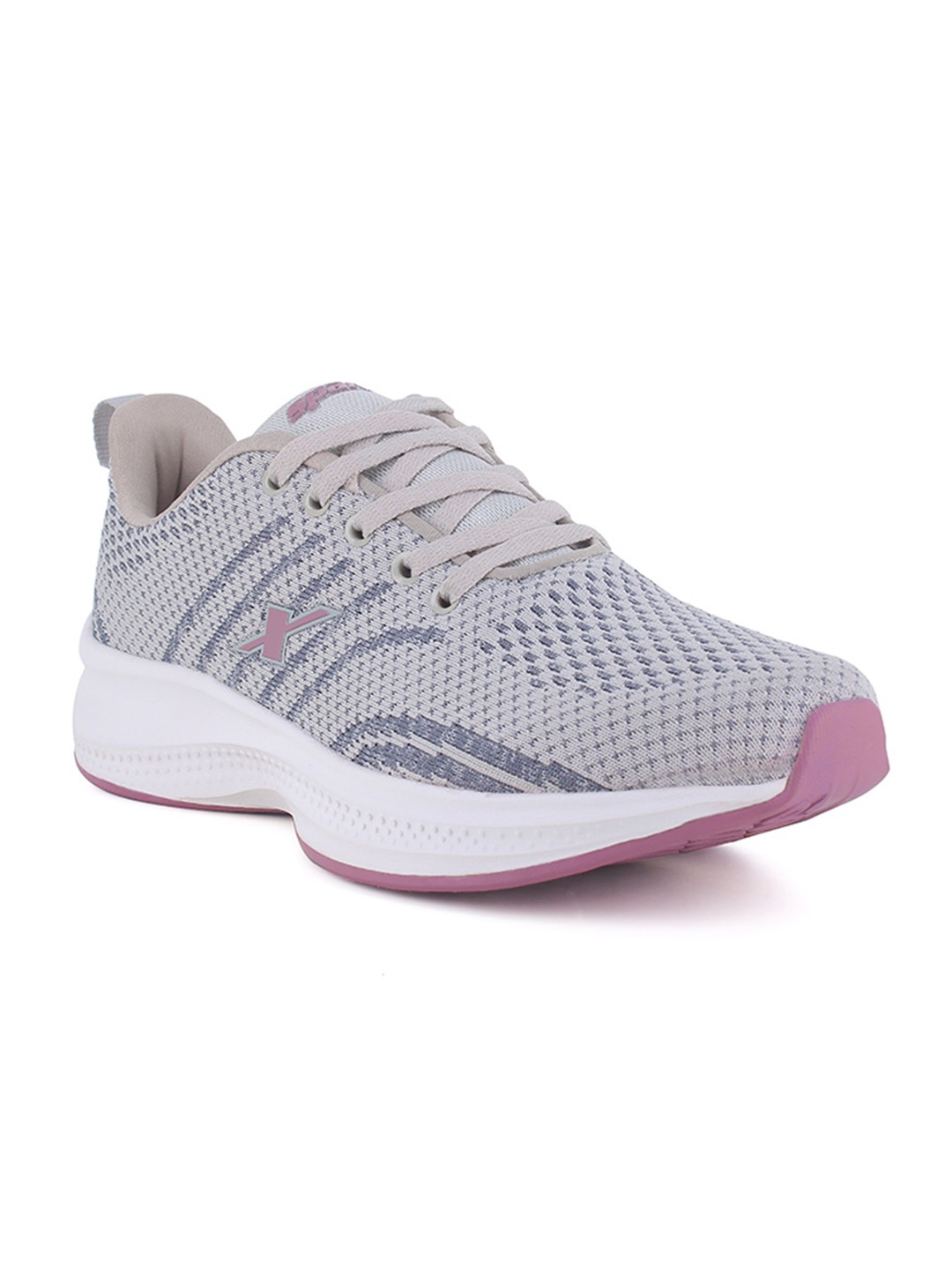 

Sparx Boys Mesh Running Lace-Up Shoes, Grey