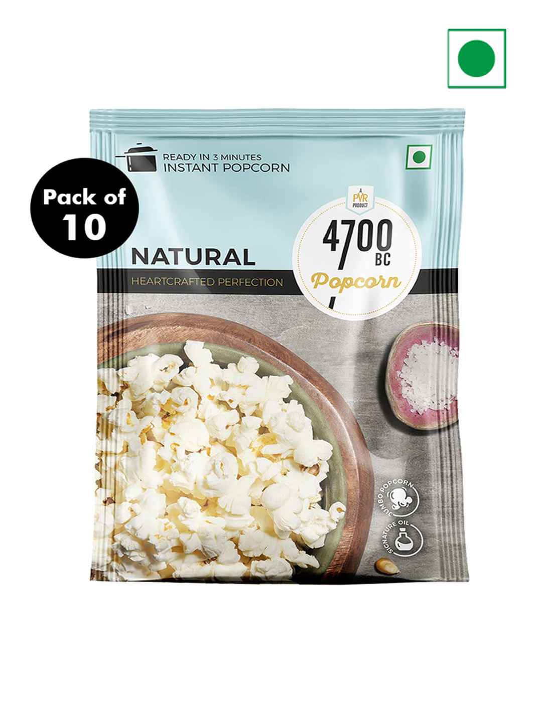 

4700BC Set Of 10 Instant Natural Popcorns-900 gms, Blue