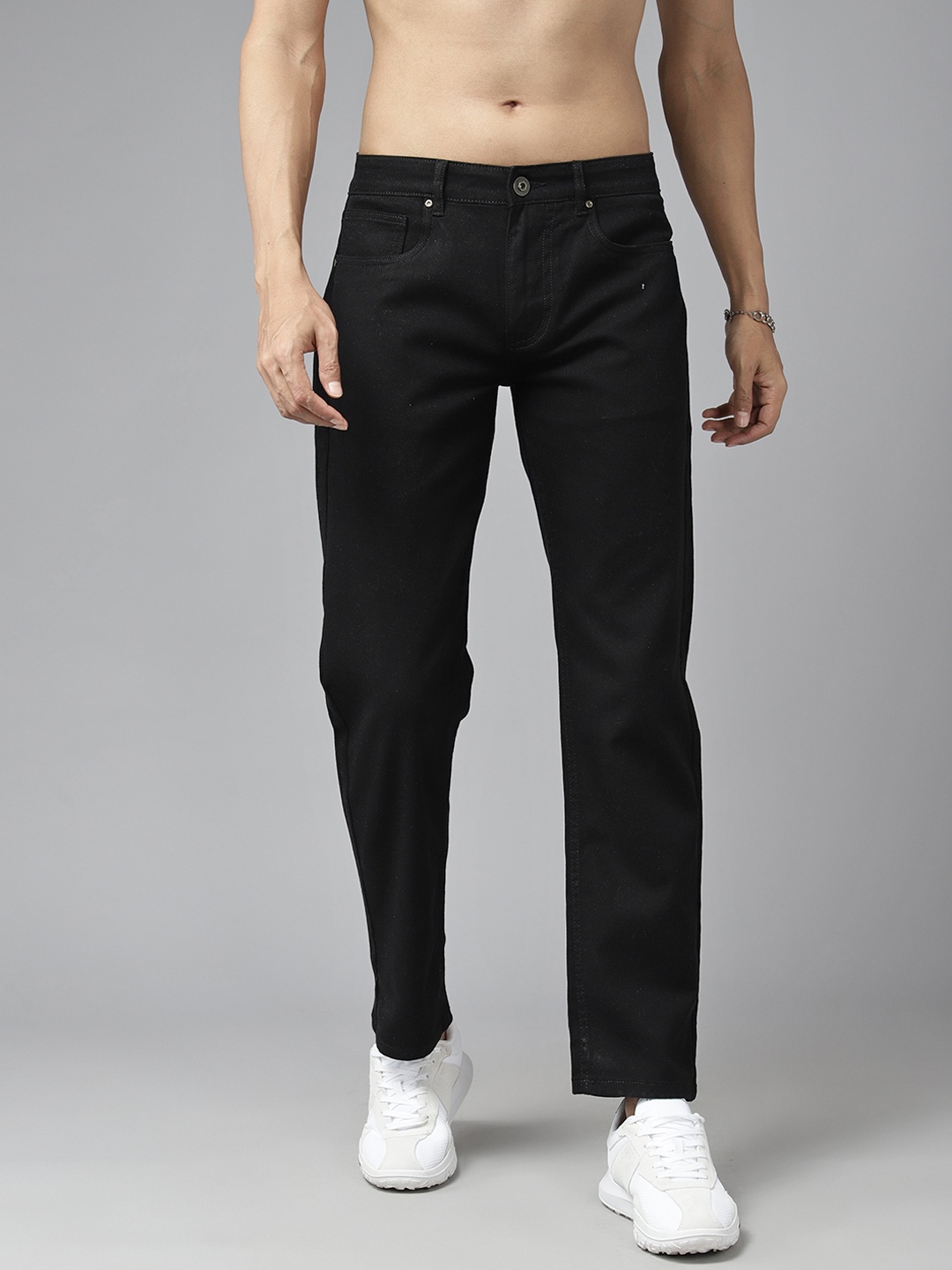 

Roadster Men Stretchable Jeans, Black