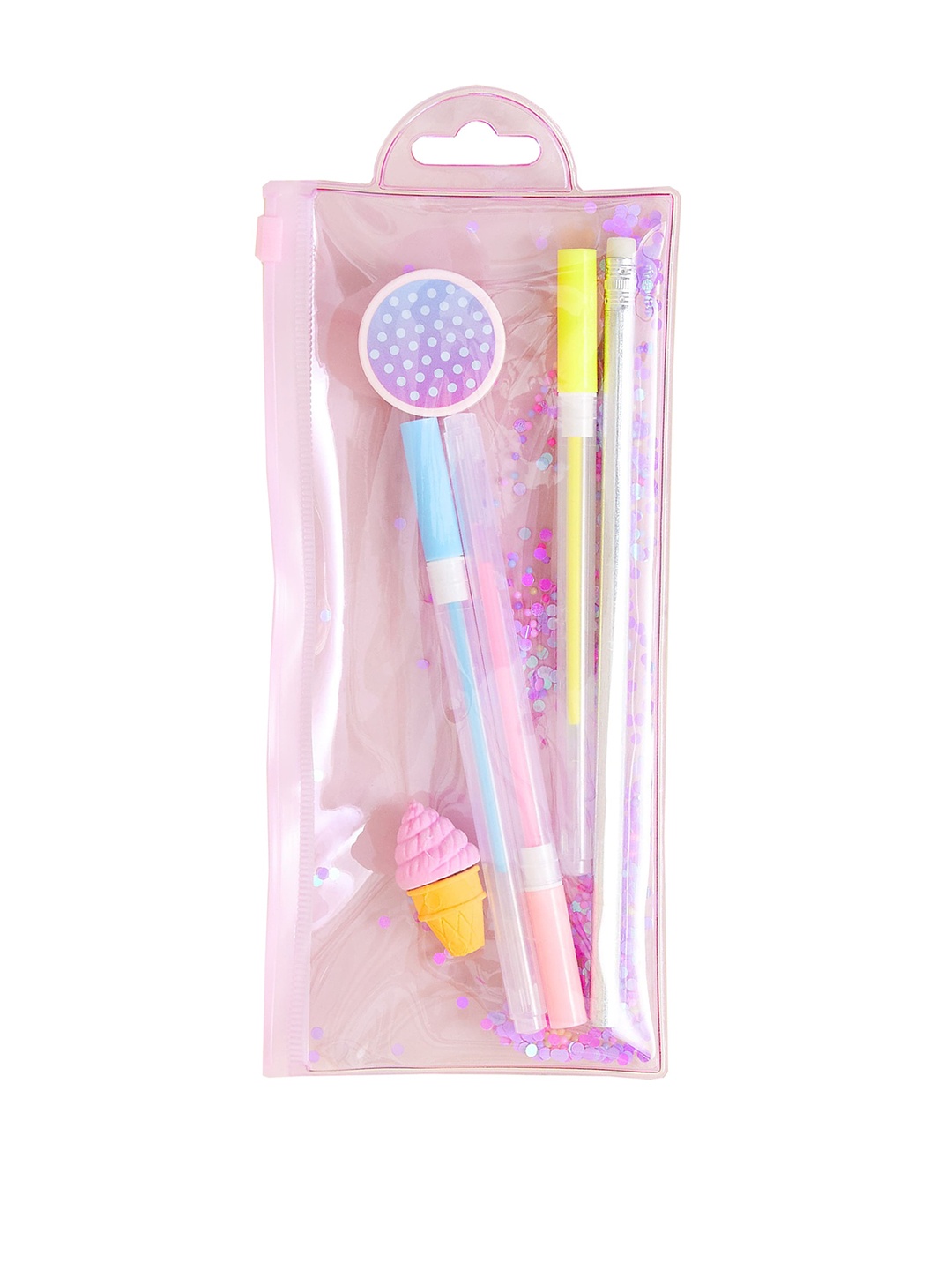 

Accessorize London Girls Funshine Stationery Set, Pink