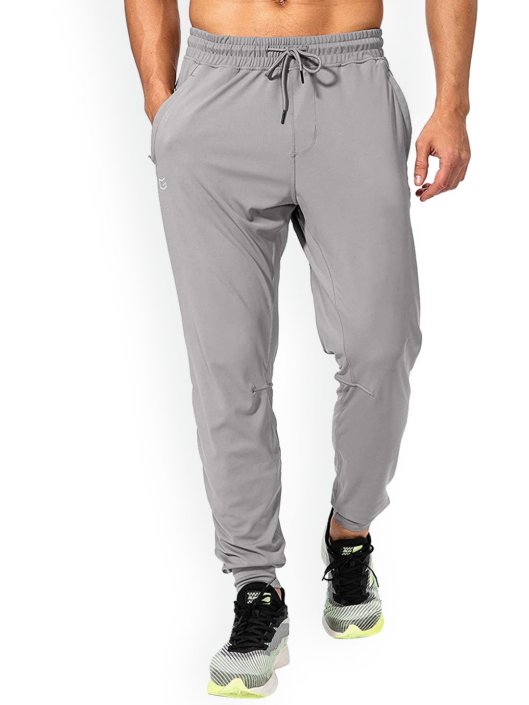 

The Modern Soul Men Mid-RiseTraining or Gym Joggers, Grey