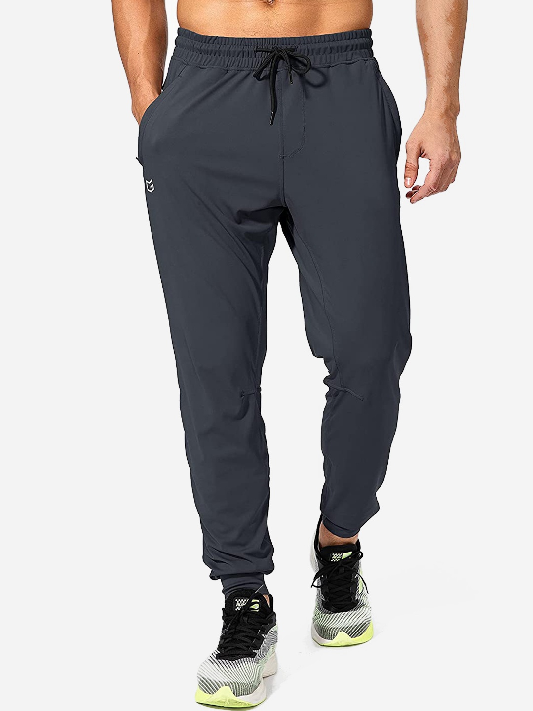 

The Modern Soul Men Mid-RiseTraining or Gym Joggers, Charcoal