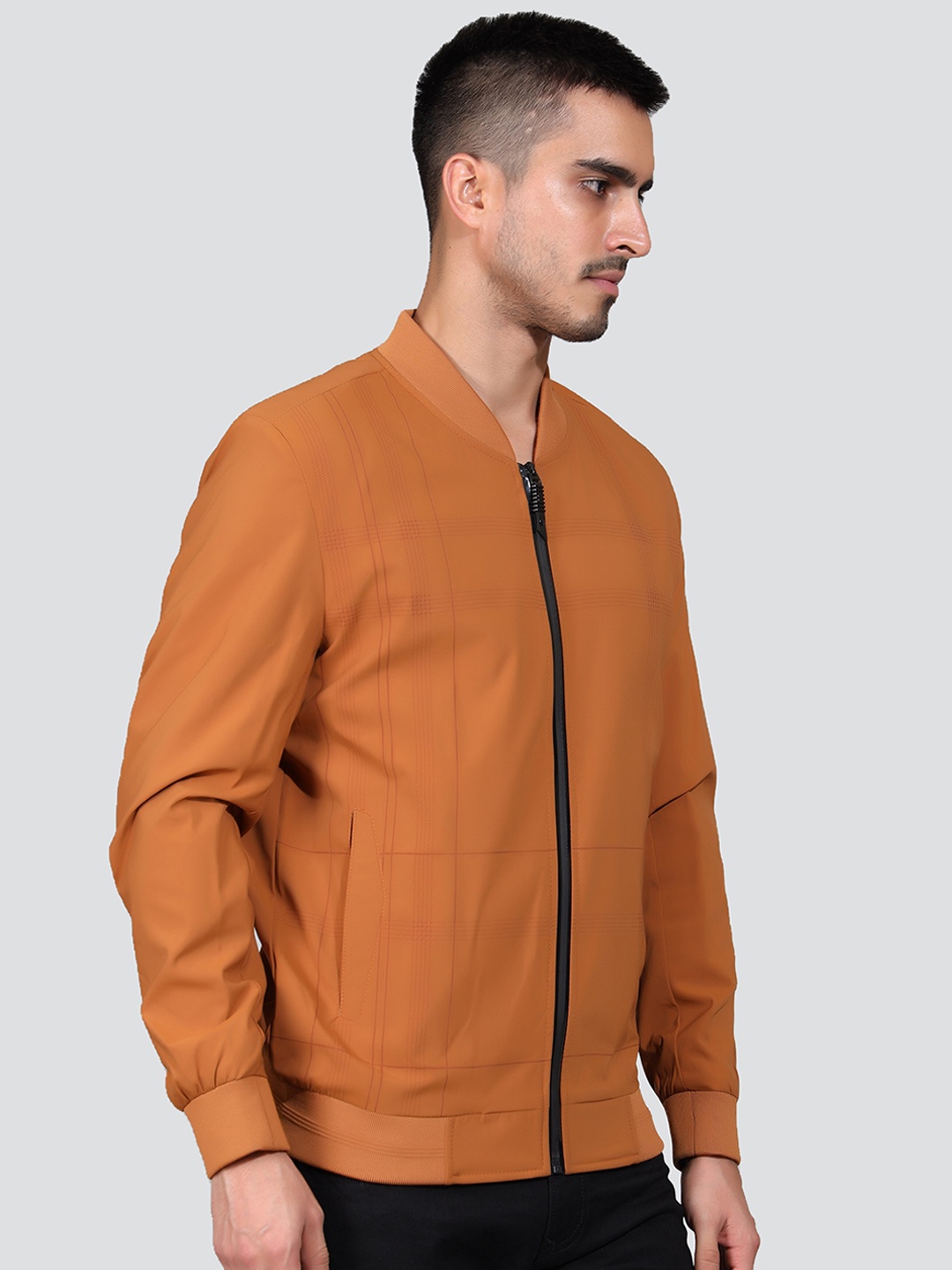 

YOUNG CLUB CLASSIC Lightweight Bomber Jacket, Orange