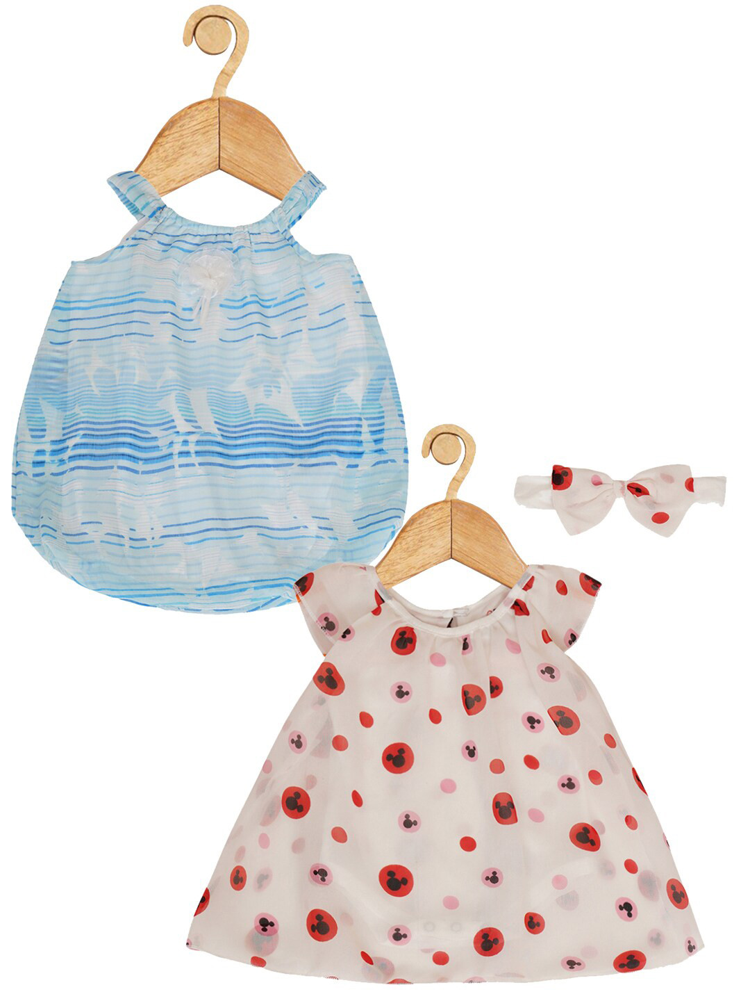 

Creative Kids White Print A-Line Dress