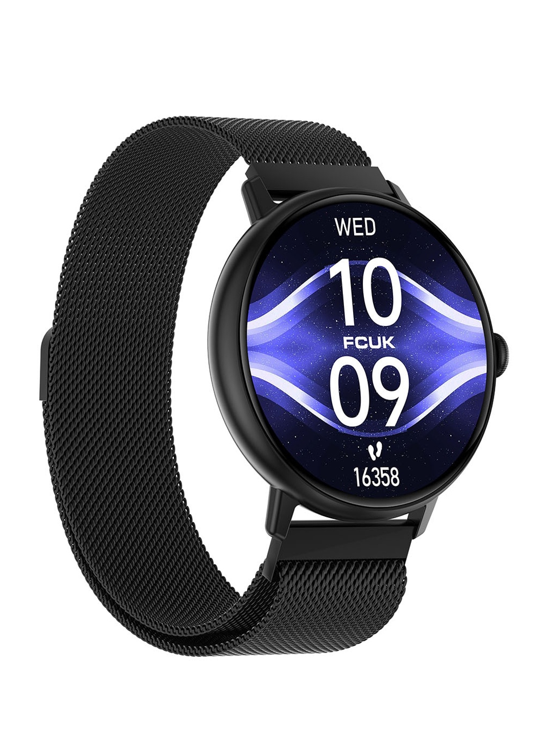 

French Connection Full Touch Smartwatch - FCSW01-E, Black