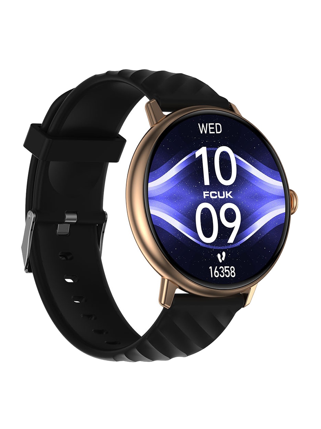 

French Connection Unisex Full Touch Smart Watch, Black