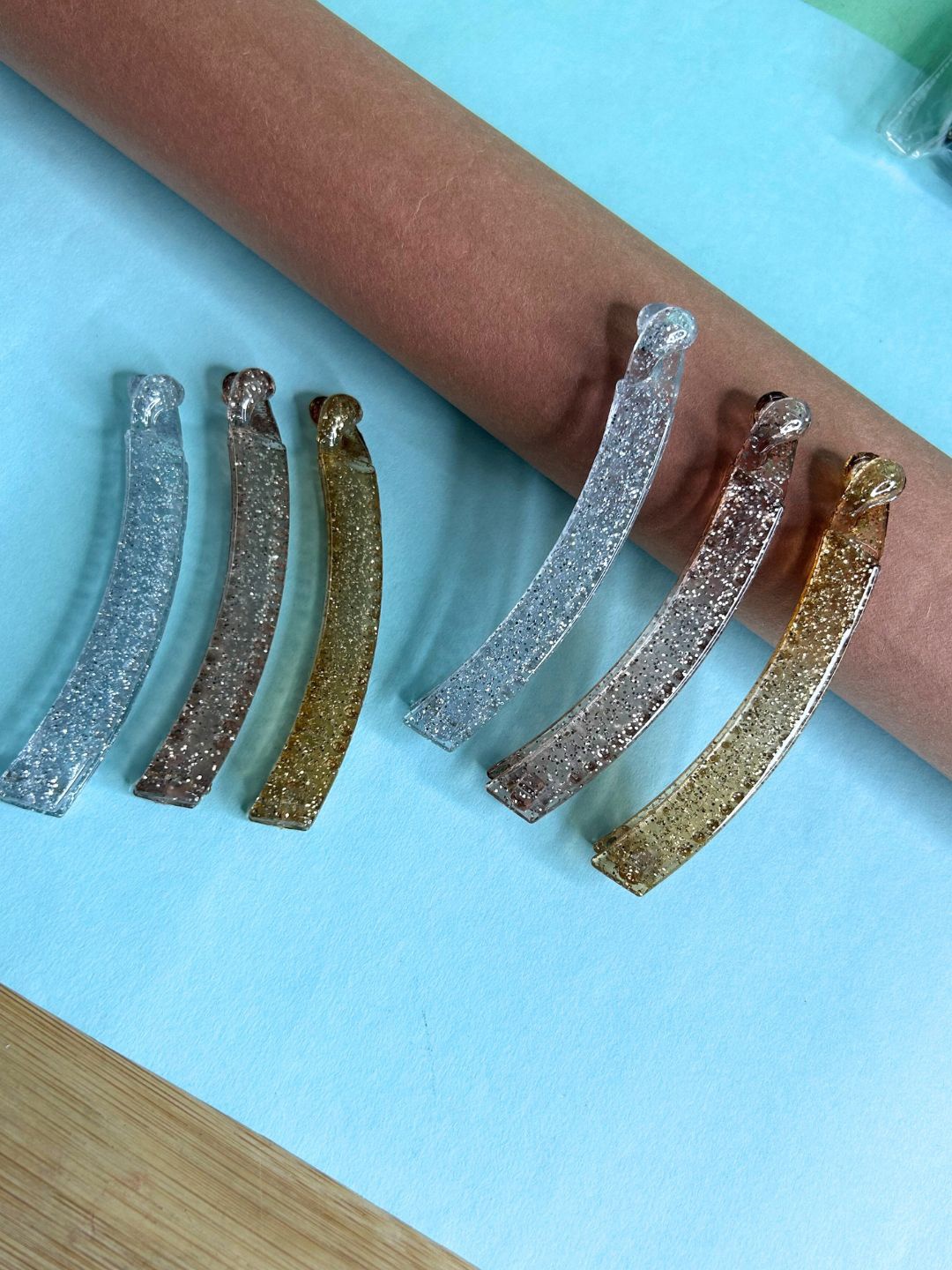 

LAIDA Women Set of 6 Banana Clip, Multi