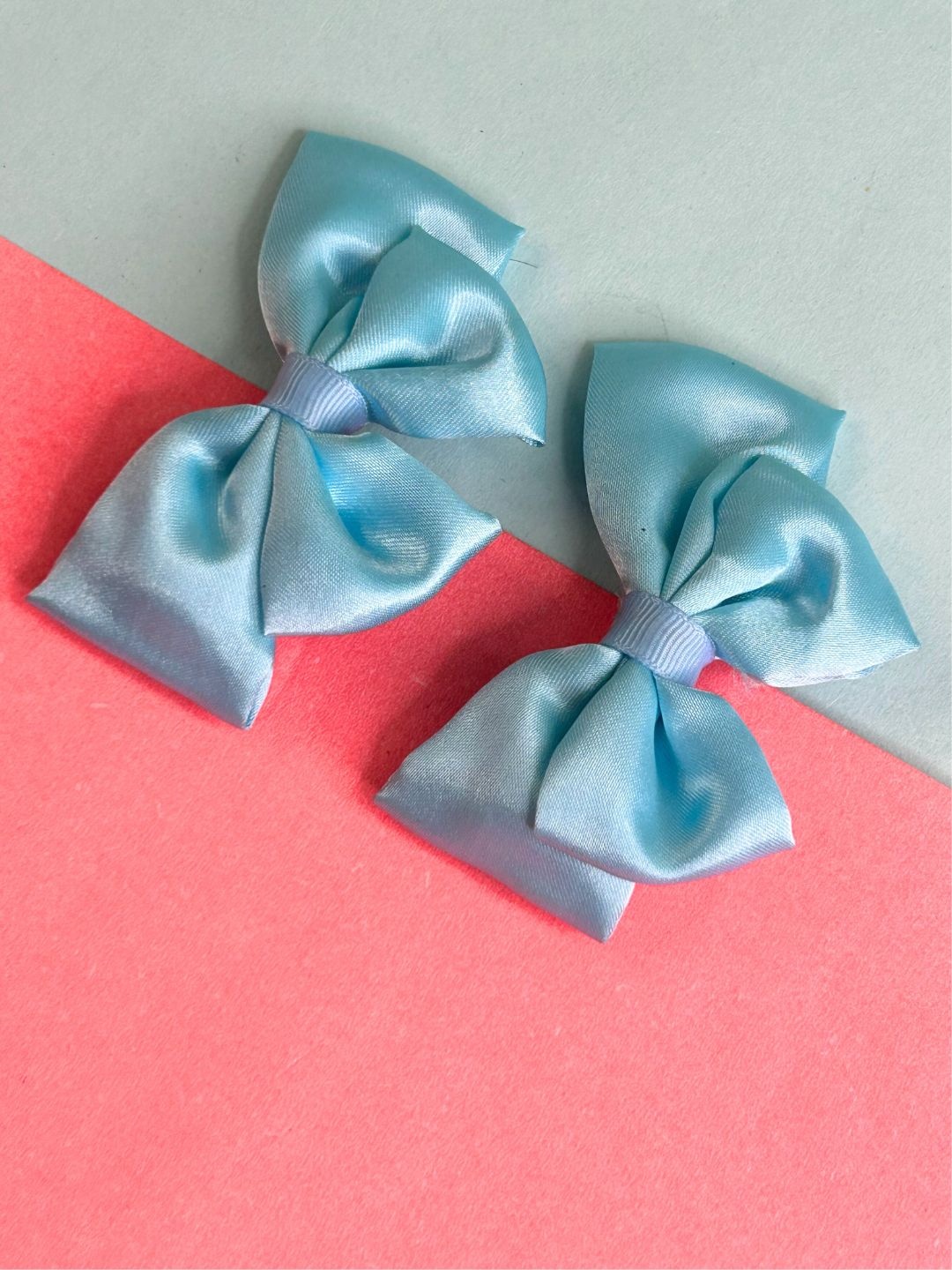 

LAIDA Girls Set of 2 Alligator Hair Clip, Turquoise blue