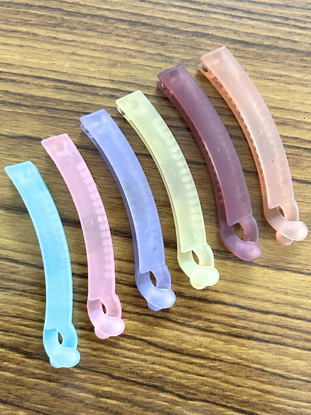 

LAIDA Women Set of 6 Banana Clip, Multi
