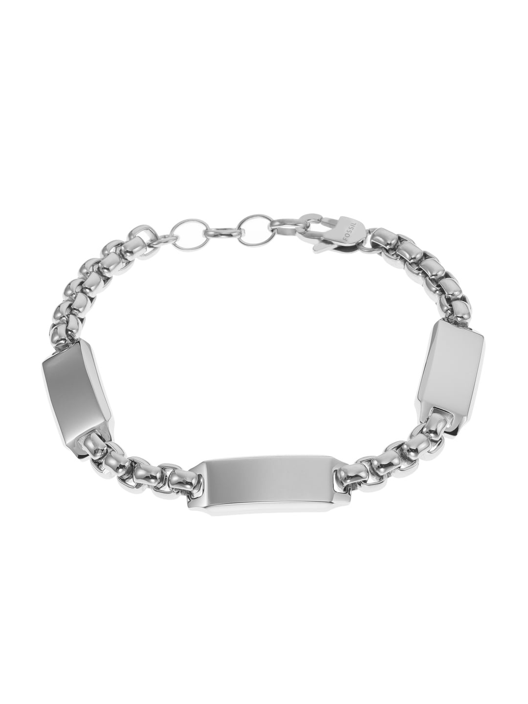 

Fossil Men Silver-Toned Link Bracelet