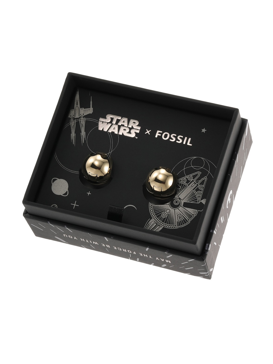

Fossil Stainless Steel Stud Earrings, Gold