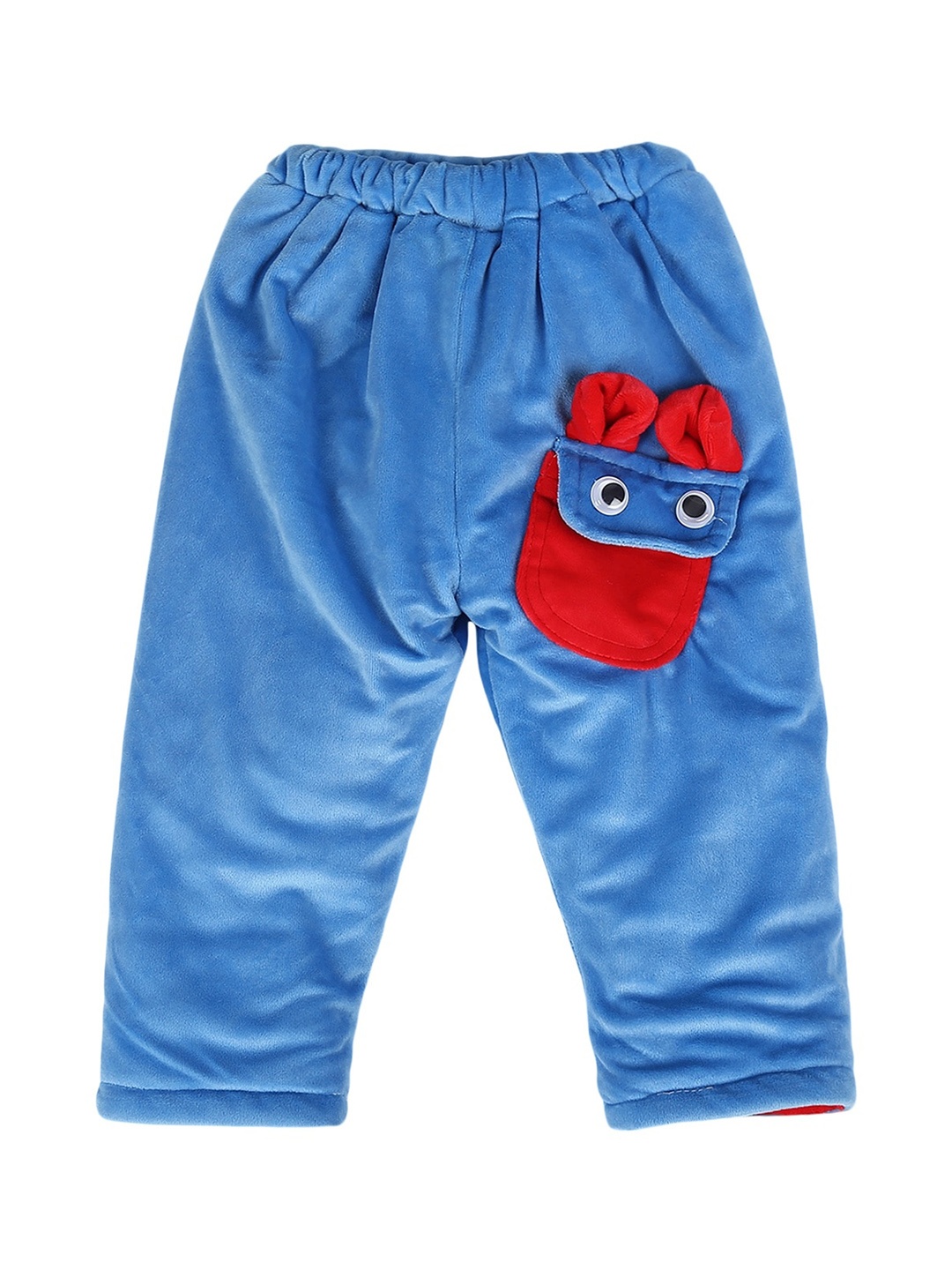 

V-Mart Infant Mid-Rise Cotton Trousers, Blue