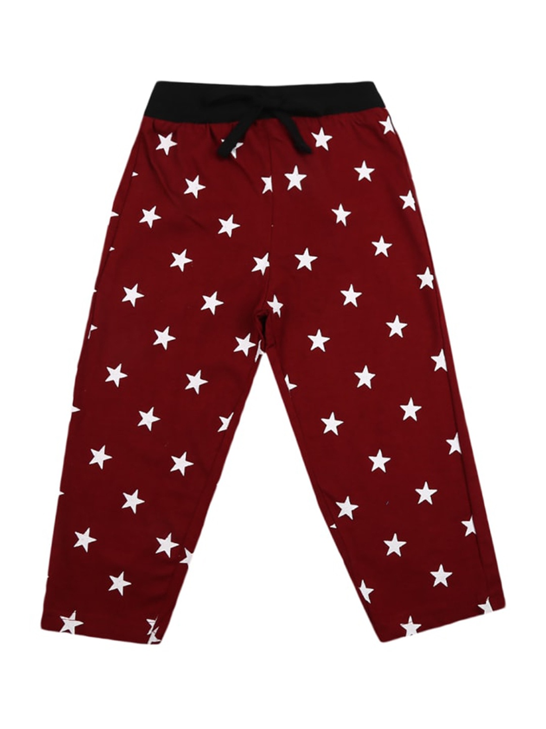 

V-Mart Girls Conversational Printed Cotton Shorts, Maroon