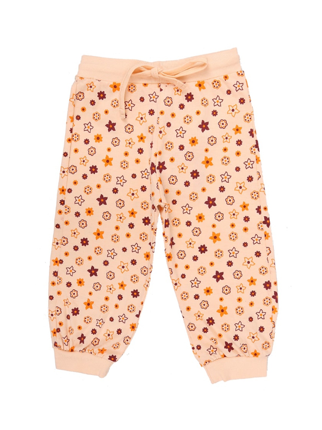 

V-Mart Girls Conversational Printed Mid Rise Cotton Capri, Peach