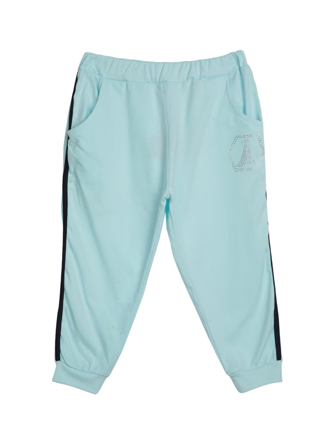 

V-Mart Girls Mid Rise Cotton Capris, Yellow