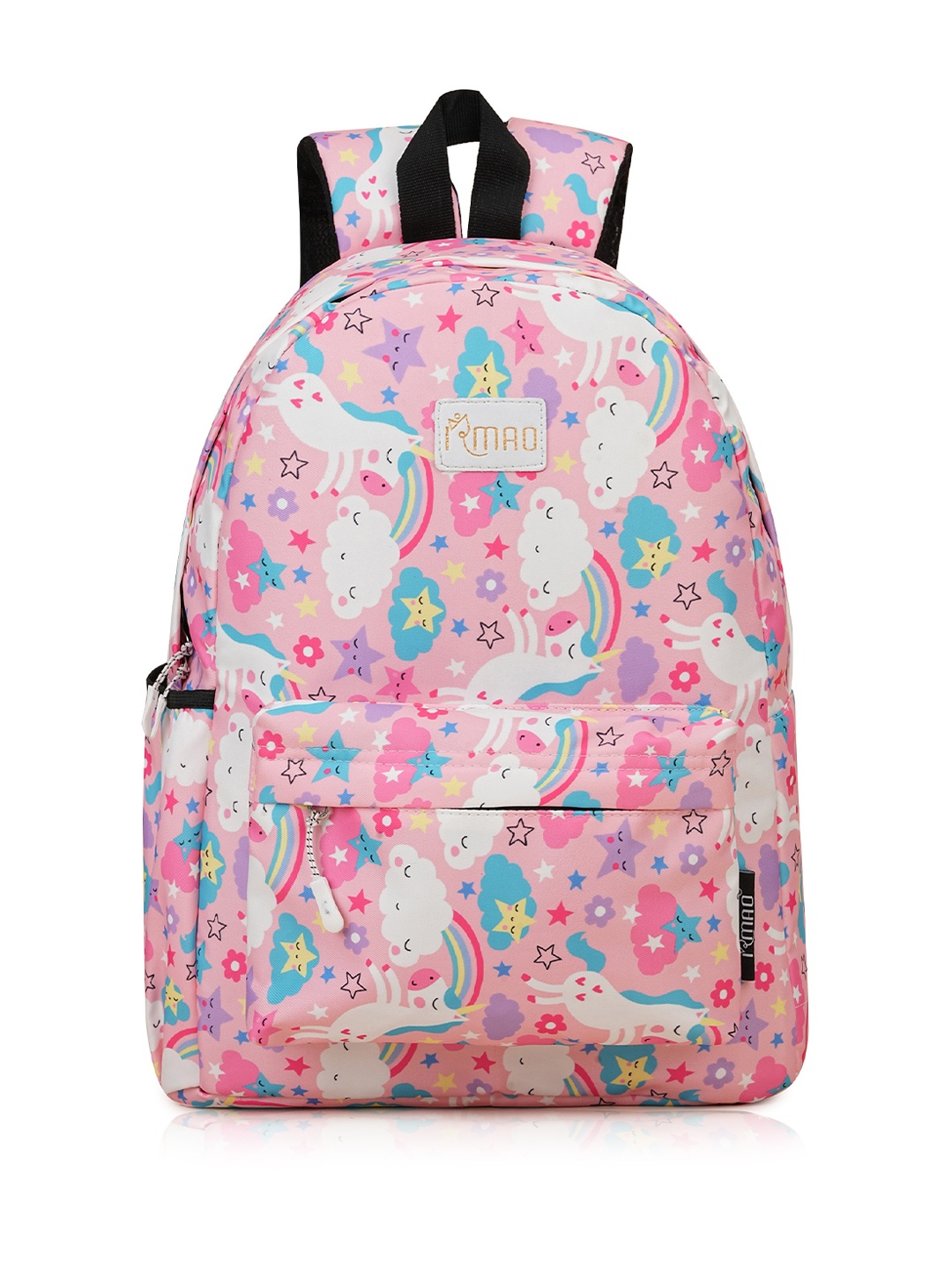 

IRMAO Women Graphic Backpack, Pink