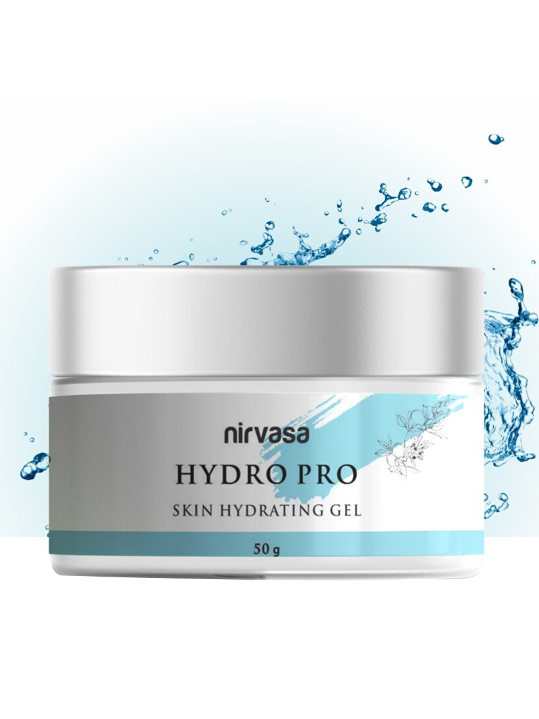

Nirvasa Hydro Pro Skin Hydrating Gel - 50g, White