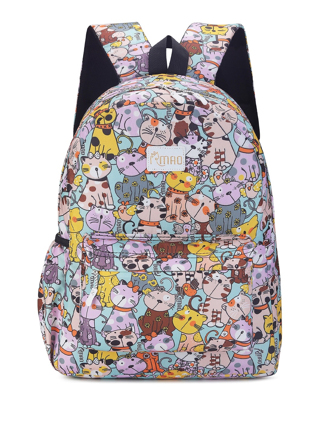 

IRMAO Graphic Printed Backpack, Yellow