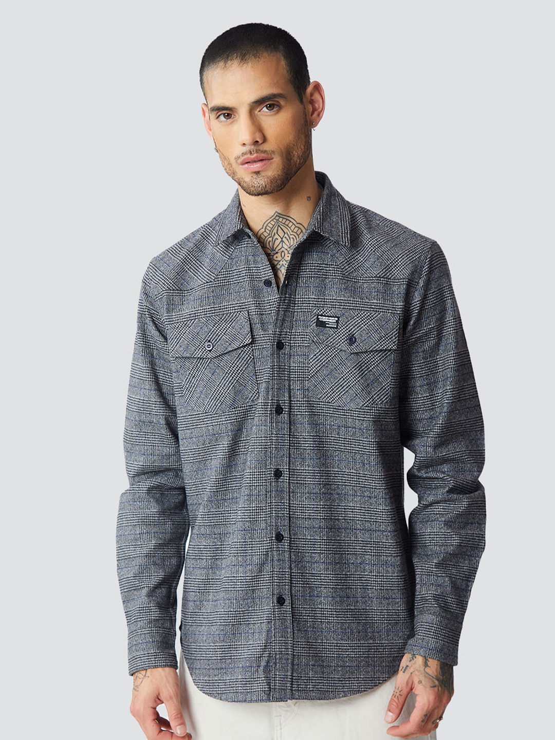 

Bonkers Corner Premium Regular Fit Shirt, Grey
