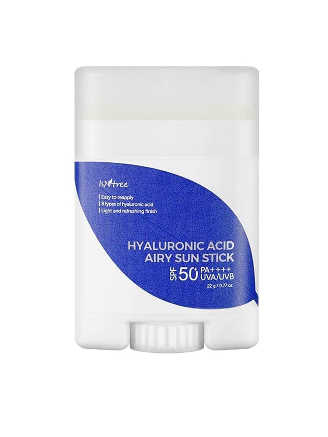 

ISNTREE Hyaluronic Acid Airy Sun Stick SPF 50+ - 22g, White