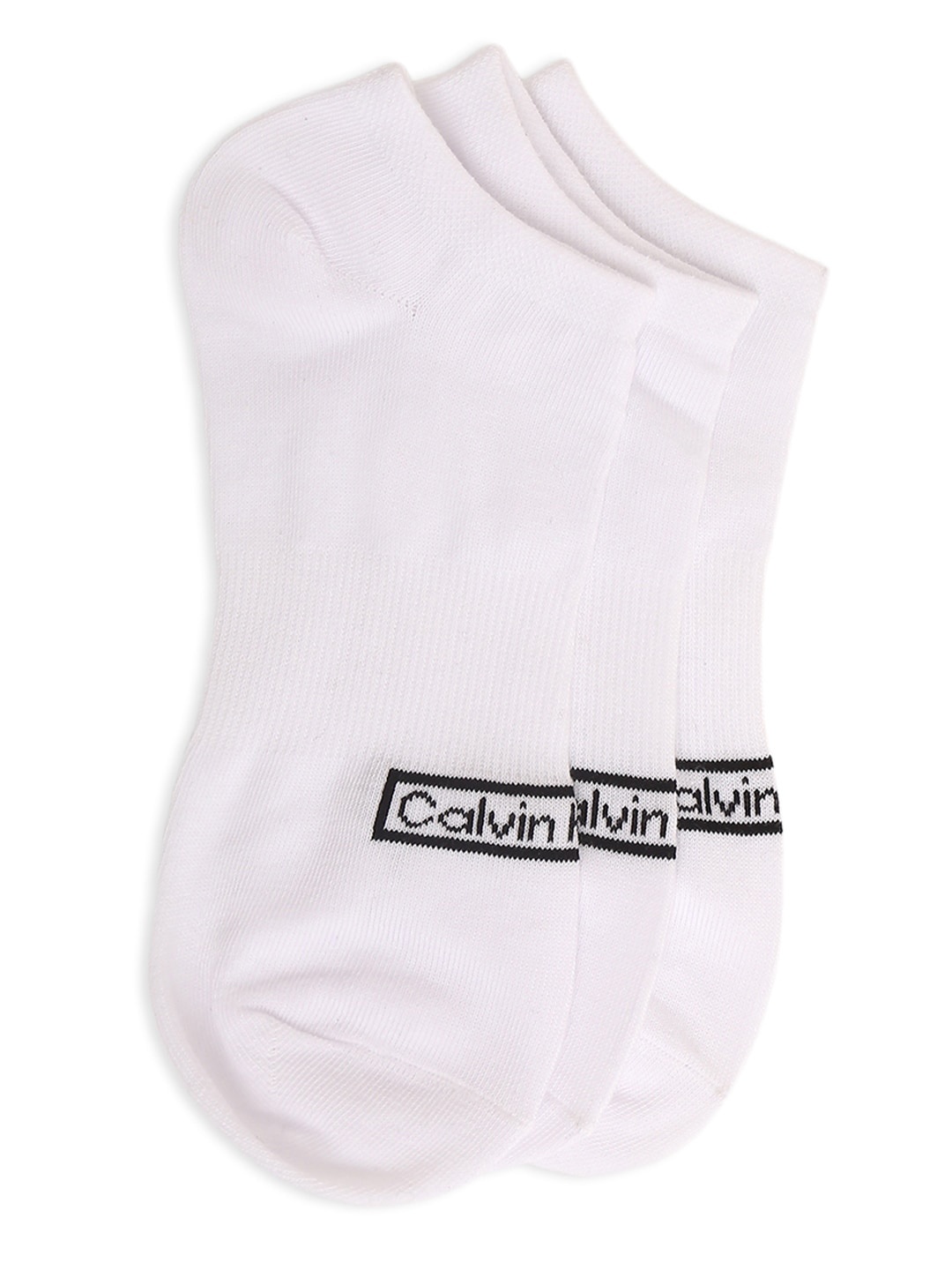 

Calvin Klein Pack Of 3 Ankle-Length Socks, White