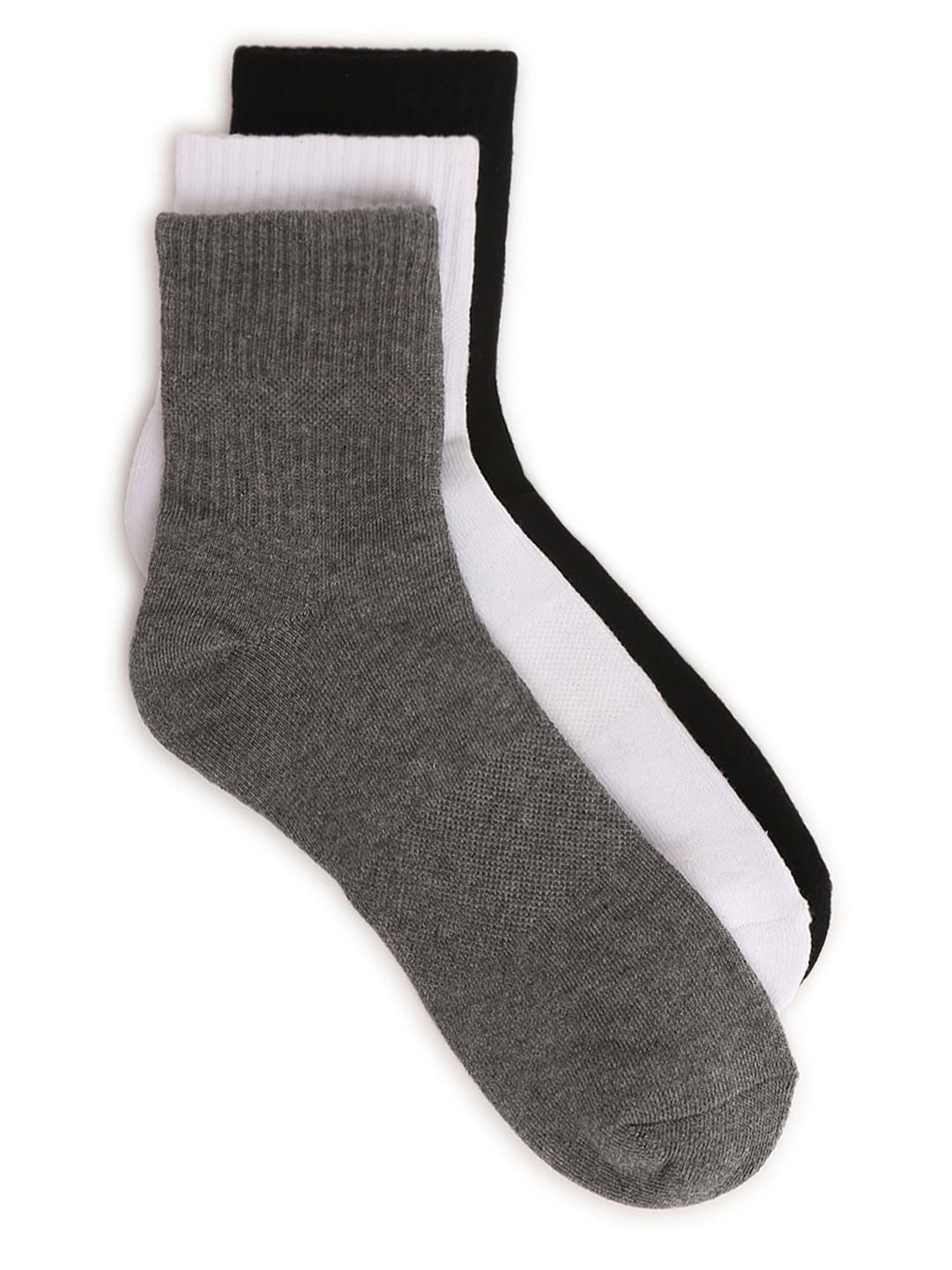 

Calvin Klein Pack Of 3 Ankle-Length Socks, Grey