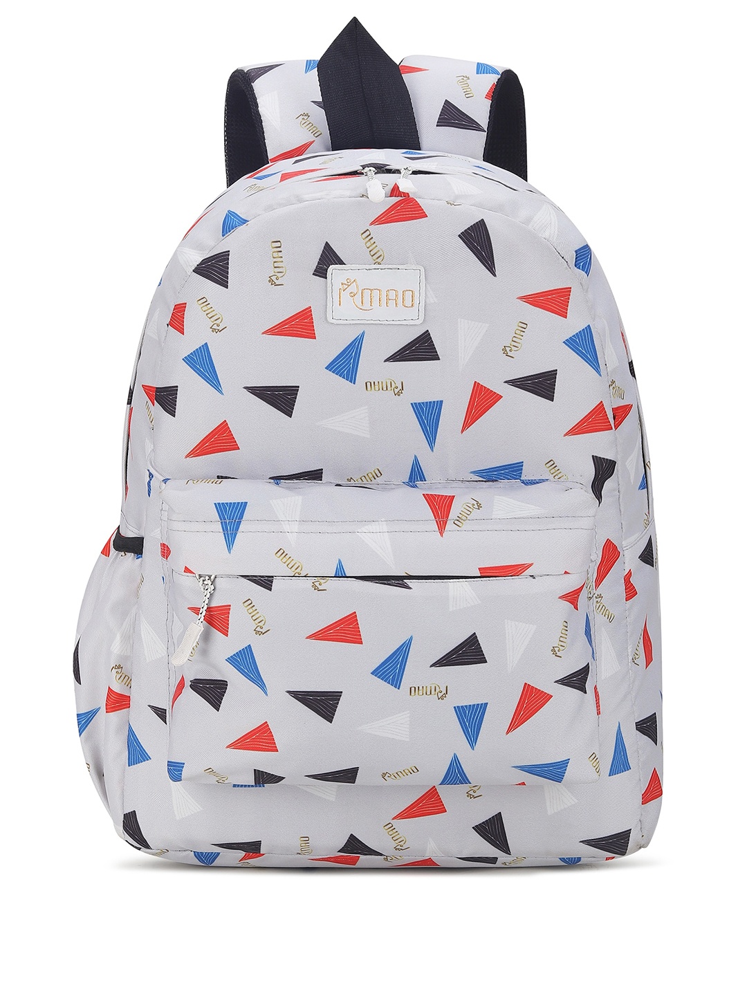 

IRMAO Graphic Printed Backpack, White