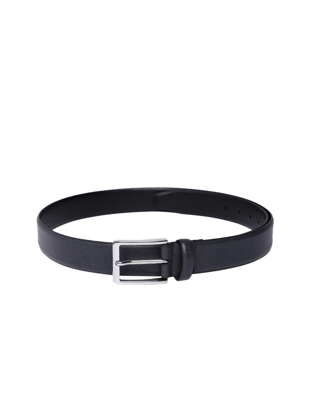 

Allen Solly Men Solid Leather Belt, Black