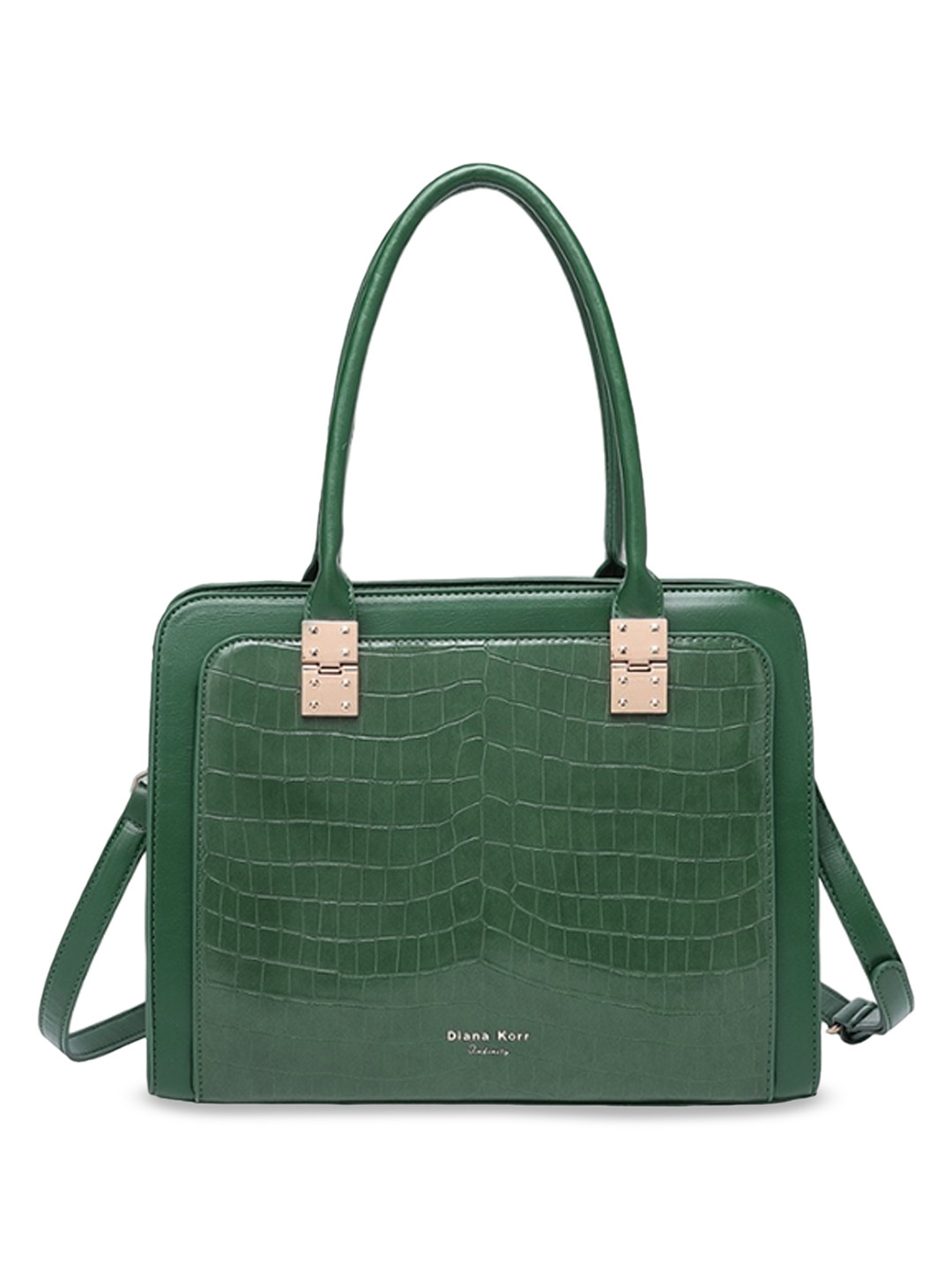 

Diana Korr Textured Handheld Bag, Green