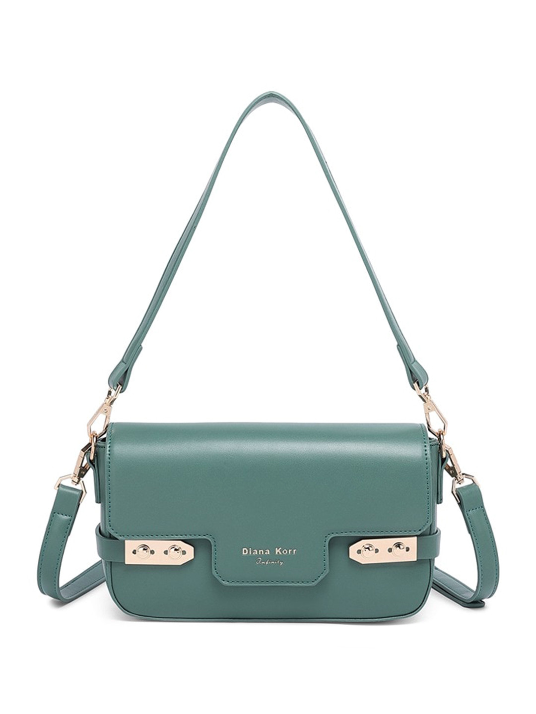 

Diana Korr Structured Sling Bag, Turquoise blue