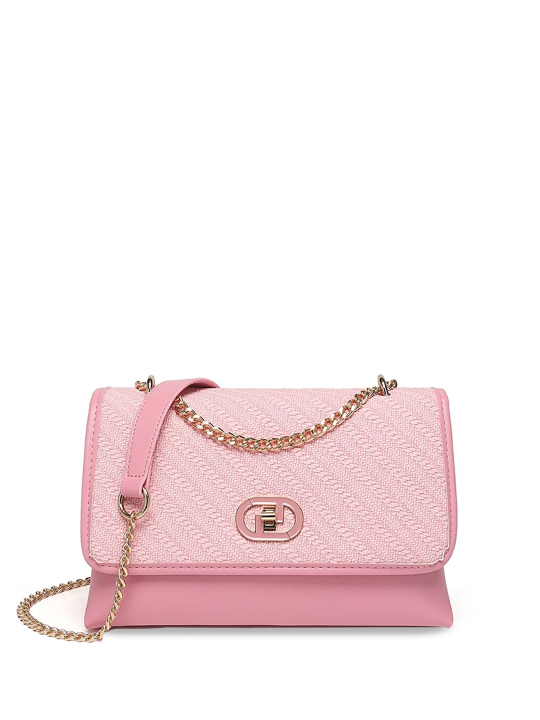 

Diana Korr Textured Swagger Sling Bag, Pink