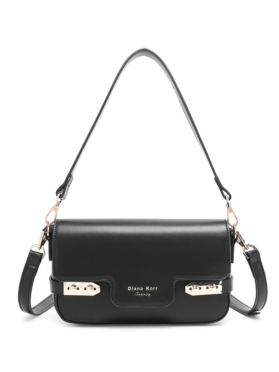 

Diana Korr Structured Sling Bag, Black