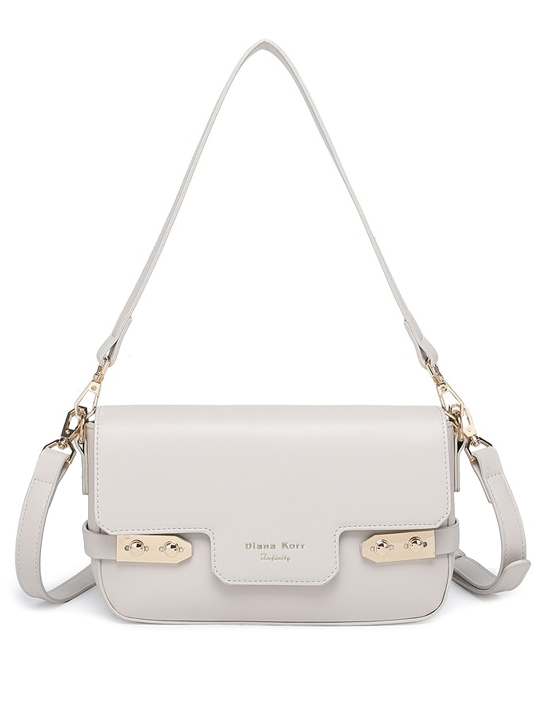 

Diana Korr Structured Sling Bag, White