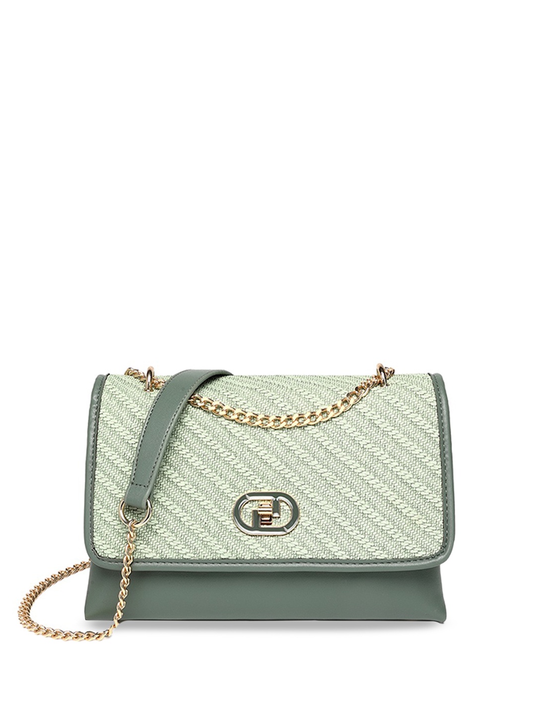 

Diana Korr Textured Structured Sling Bag, Green