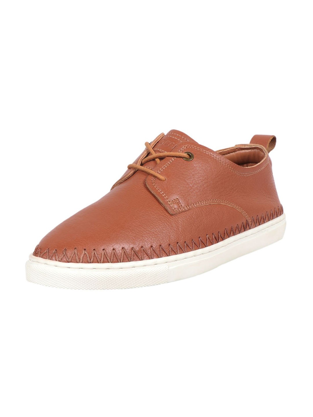 

Hidesign Men Geneva Textured Leather Derbys, Tan