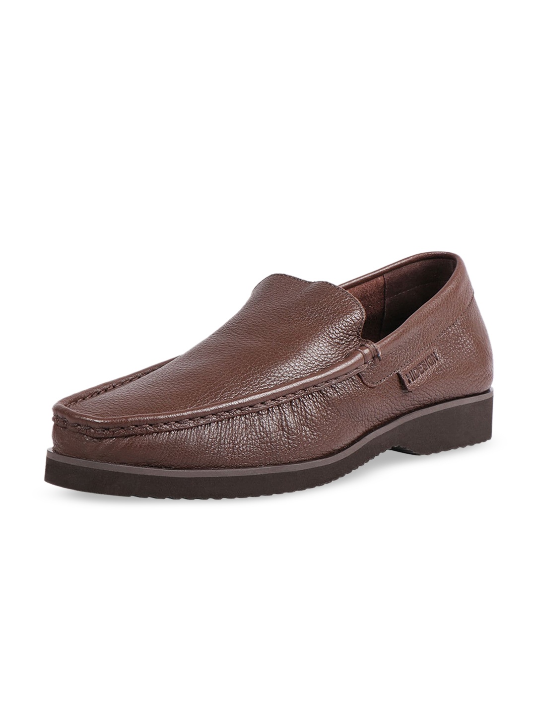 

Hidesign Men MALBEC Leather Loafers, Brown