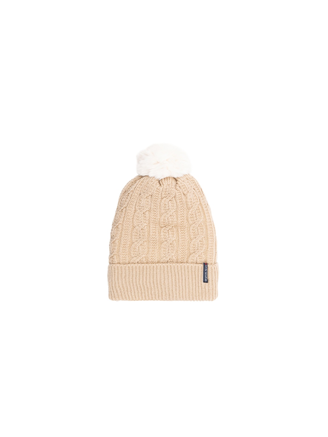 

Status Quo Women Acrylic Beanie, Khaki