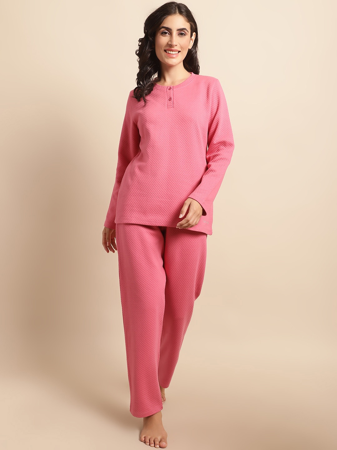 

Kanvin Women Pink Night suit