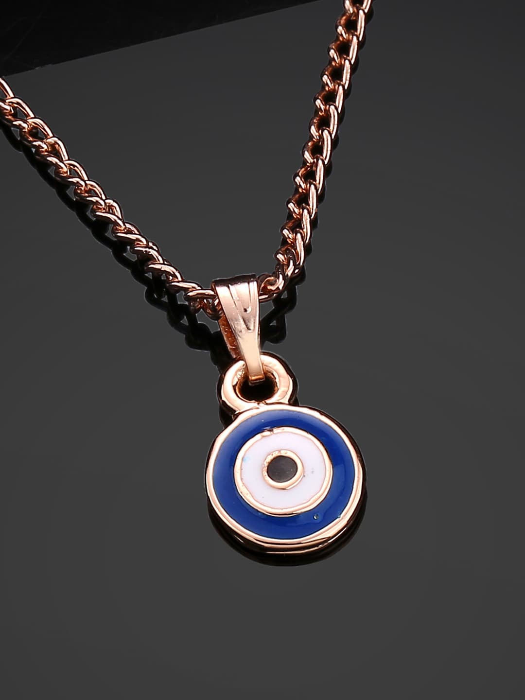 

Estele Rose Gold-Plated Pendant With Chain