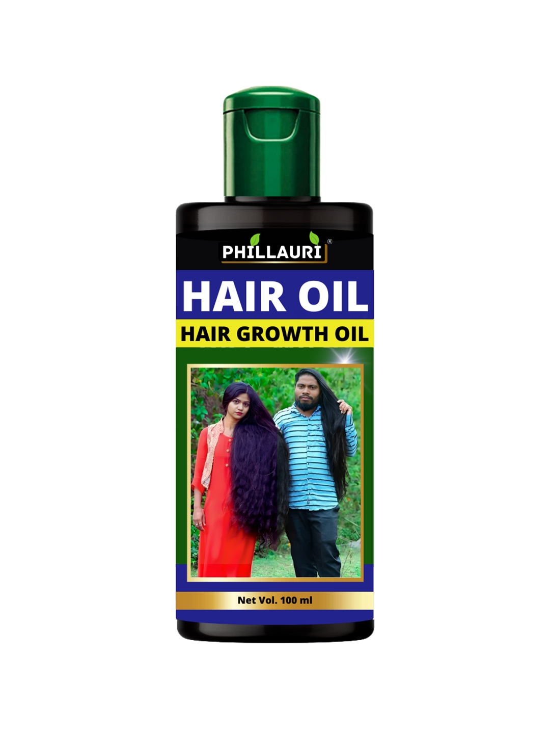 

Phillauri Adivasi Hair Oil For Hair Growth Hair Fall Control - 100ml, Green