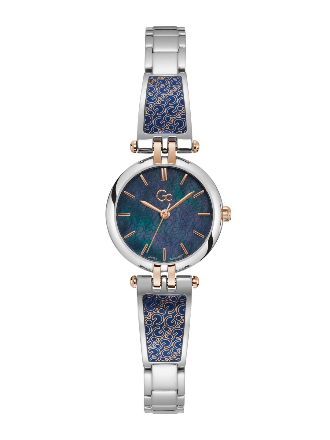 

GC Women Stainless Steel Bracelet Style Straps Analogue Watch Y72004L7MF, Blue