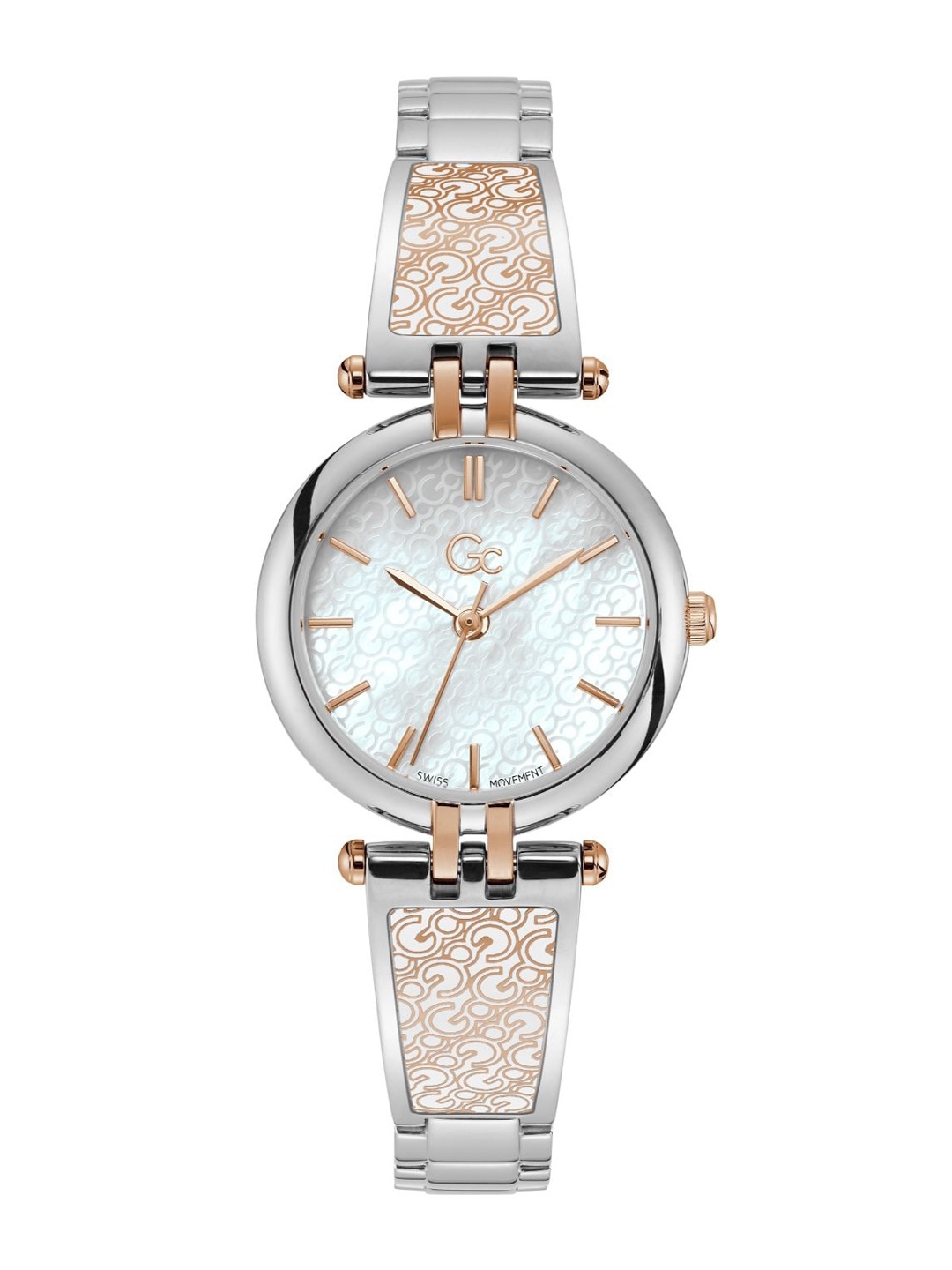 

GC Women Round Dial Water Resistance Stainless Steel Analogue Watch Y73005L1MF, Silver