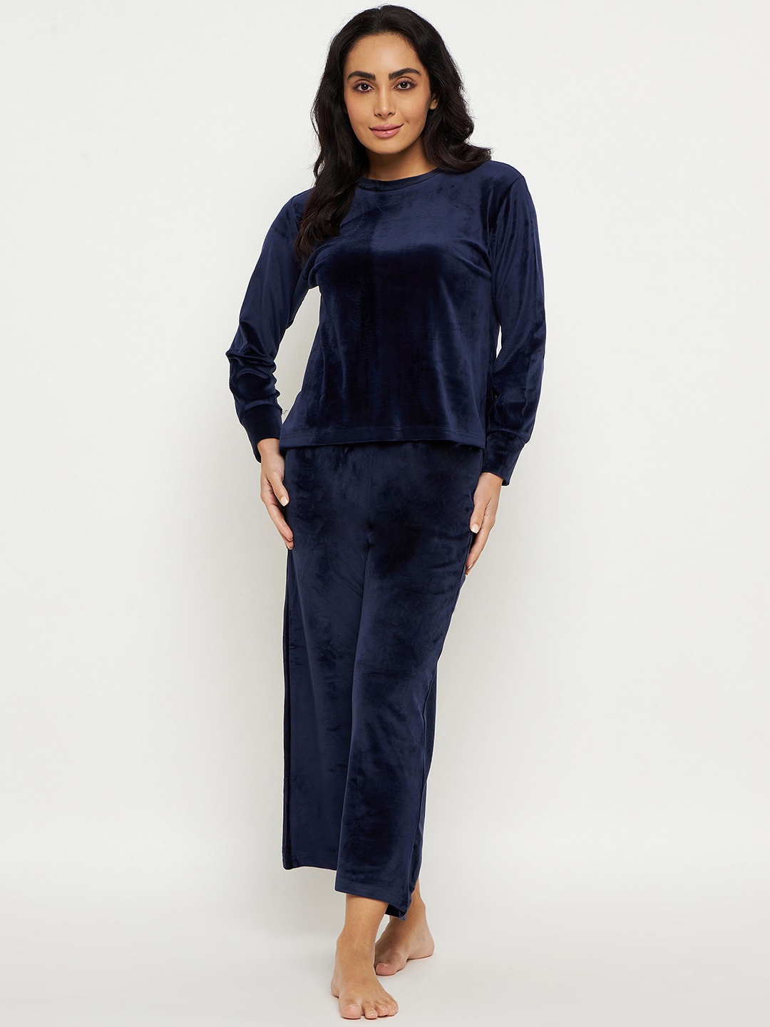

Camey Long Sleeves T-shirt With Pyjamas, Navy blue