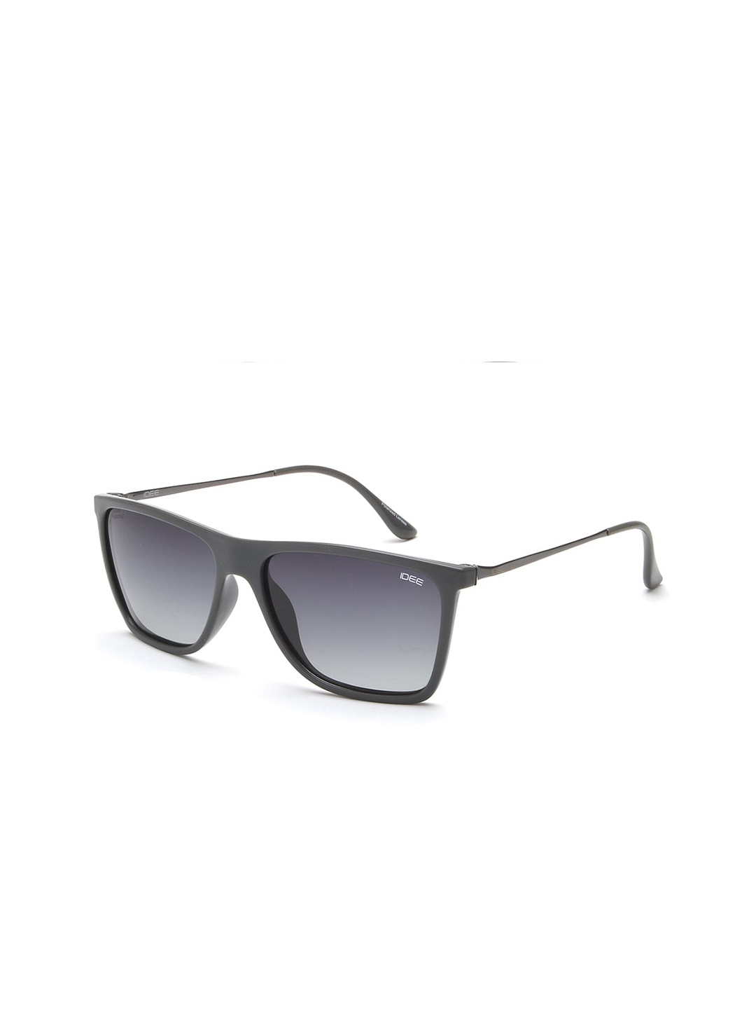 

IDEE Men Square Sunglasses with UV Protected Lens IDS2804C12PSG, Grey