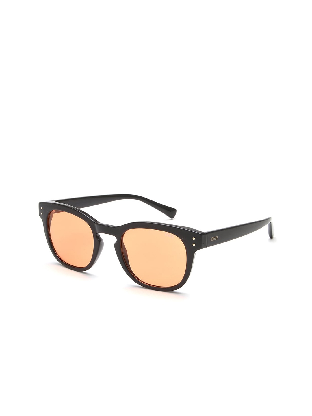 

IDEE Unisex Square Sunglasses With UV Protected Lens, Orange