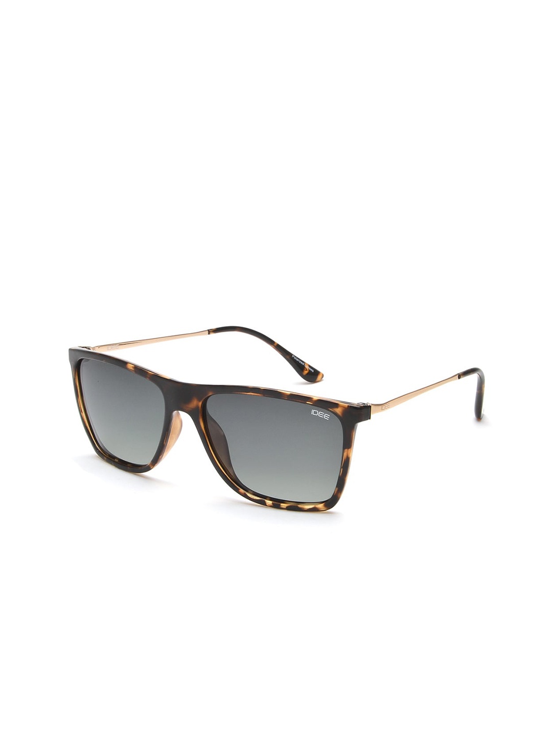 

IDEE Men Square Sunglasses with UV Protected Lens IDS2804C10PSG, Green