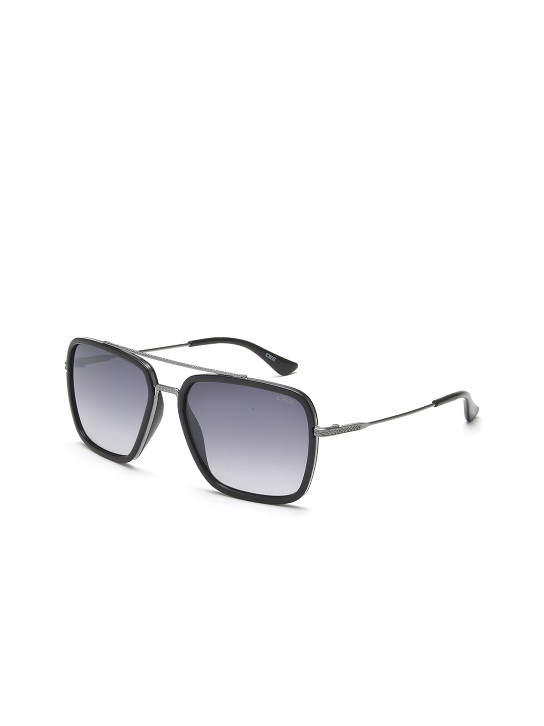 

IDEE Men Square Sunglasses with UV Protected Lens IDS2794C1SG, Grey
