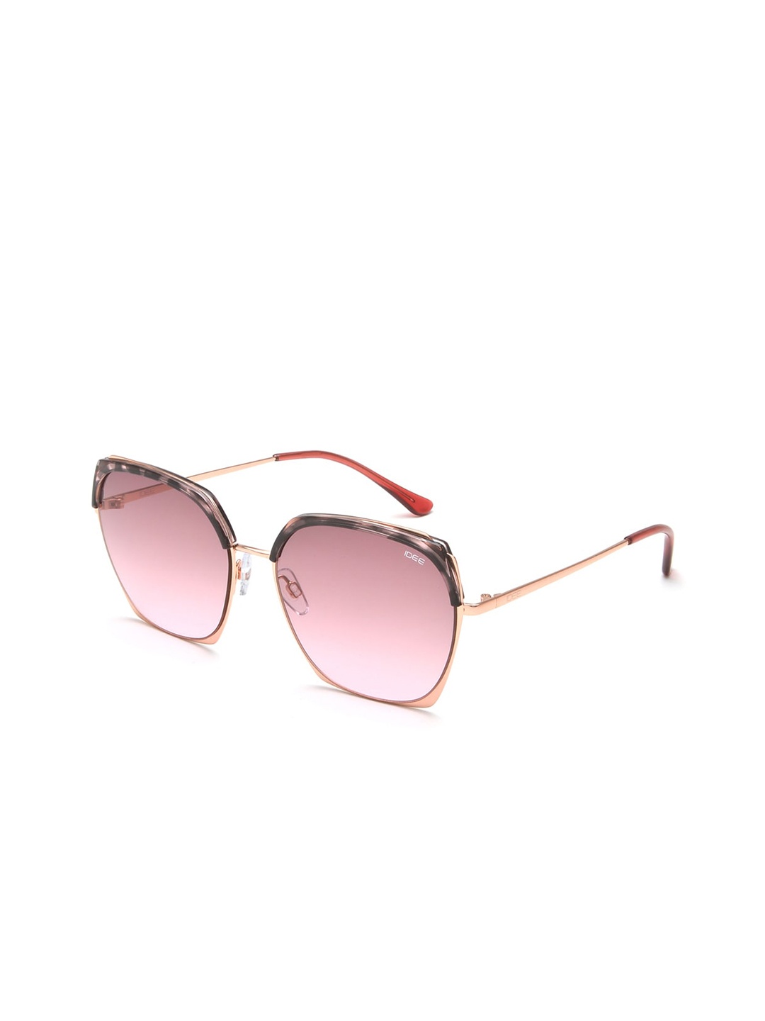 

IDEE Women Square Sunglasses With UV Protected Lens, Brown