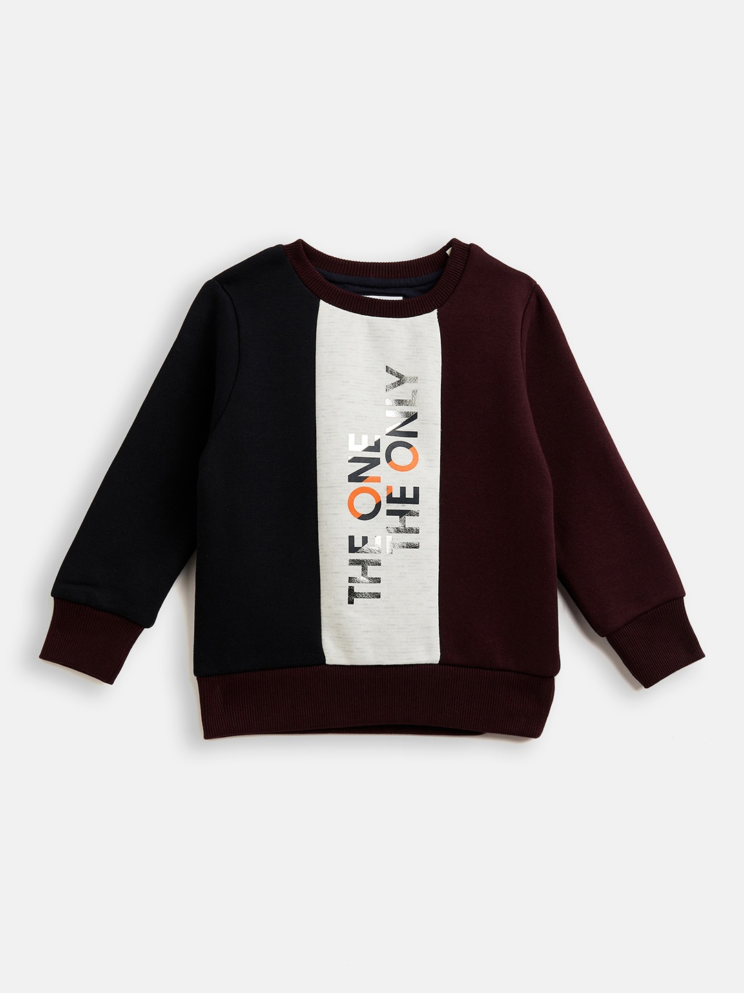 

Ben & Joe Boys Colourblocked Pullover, Navy blue