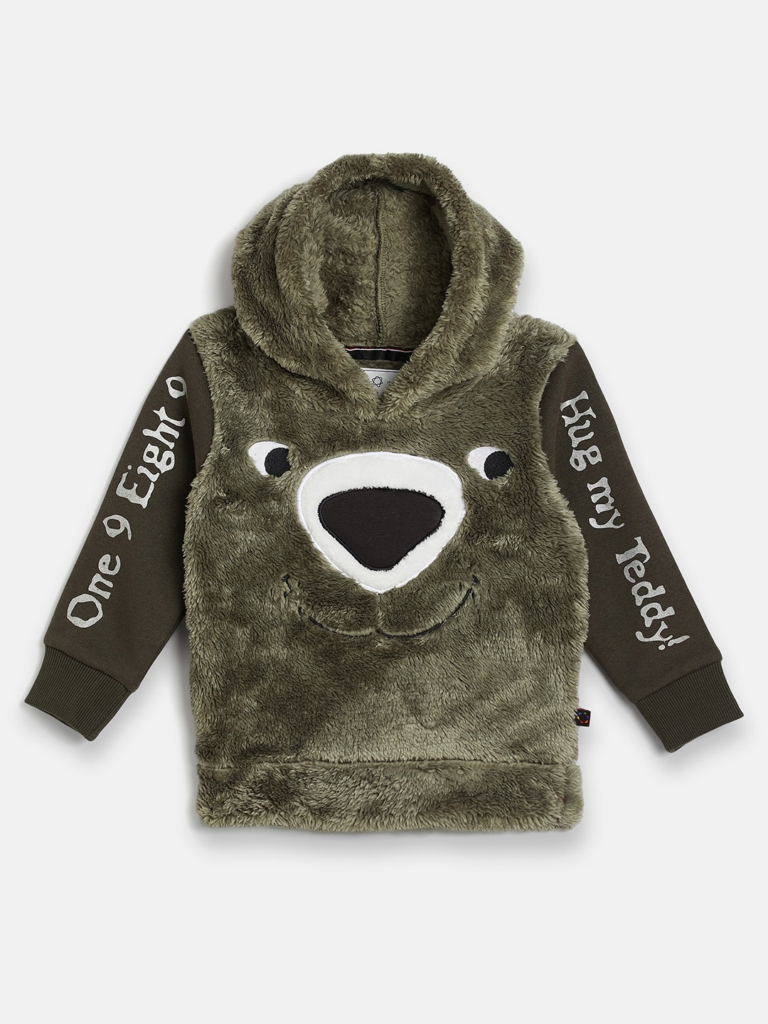 

Ben & Joe Boys Hooded Fleece Sweatshirt, Green